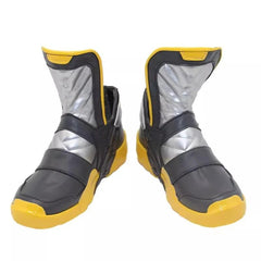 Game LOL HEARTSTEEL Ezreal Cosplay Shoes Flat Men Zipper Sports Shoes Halloween Party Male Shoes