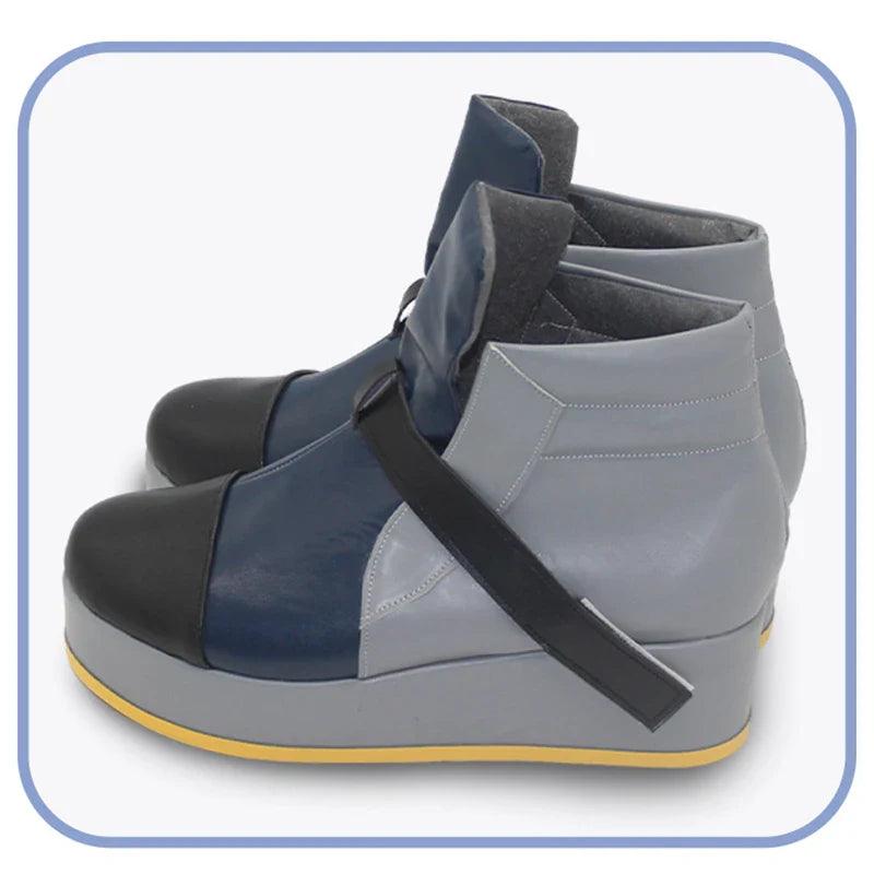 Game LOL HEARTSTEEL Sett Cosplay Shoes Flat Men Velcro Design Casual Shoes Halloween Party Male Shoes