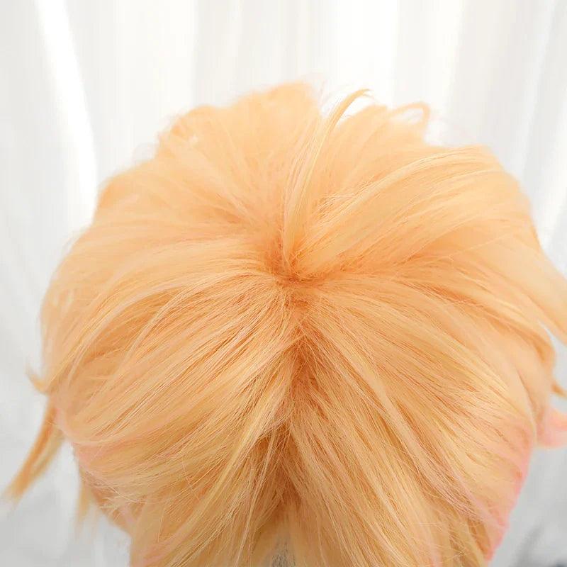 Game LOL Lovestruck Ezreal Cosplay Wig Valentine's Day Ezreal 30cm Men Cosplay Wigs Heat Resistant Synthetic Hair