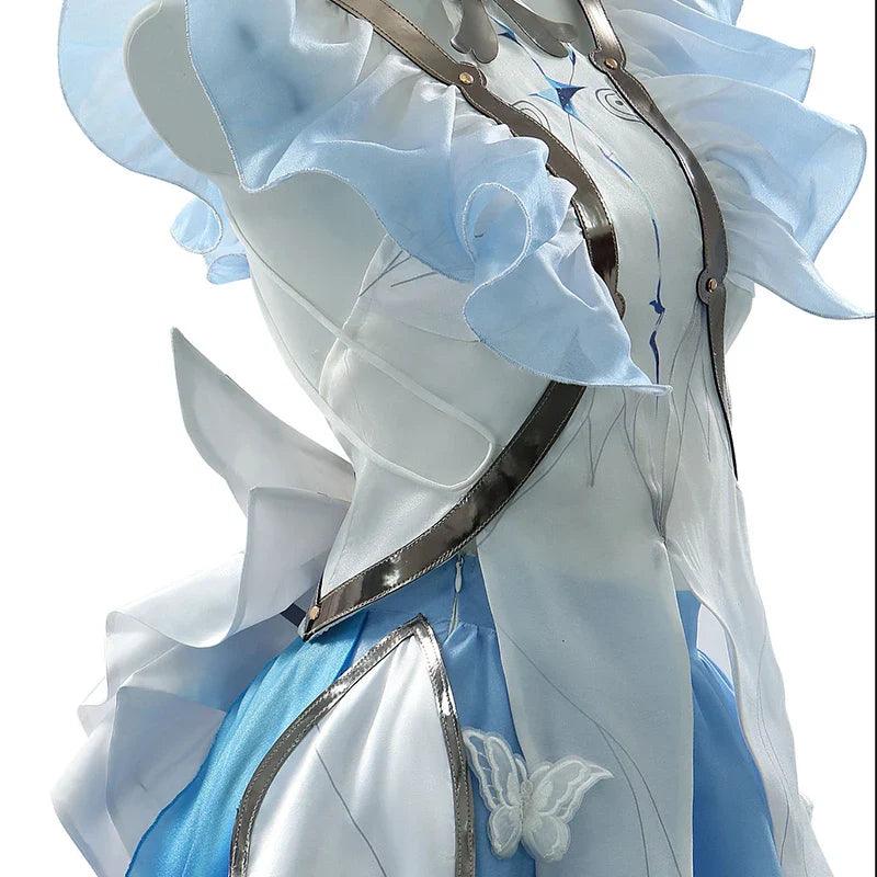 Game Wuthering Waves The Shorekeeper Cosplay Costume The Guardian of The Black Shores Dress Women Halloween Party Outfit