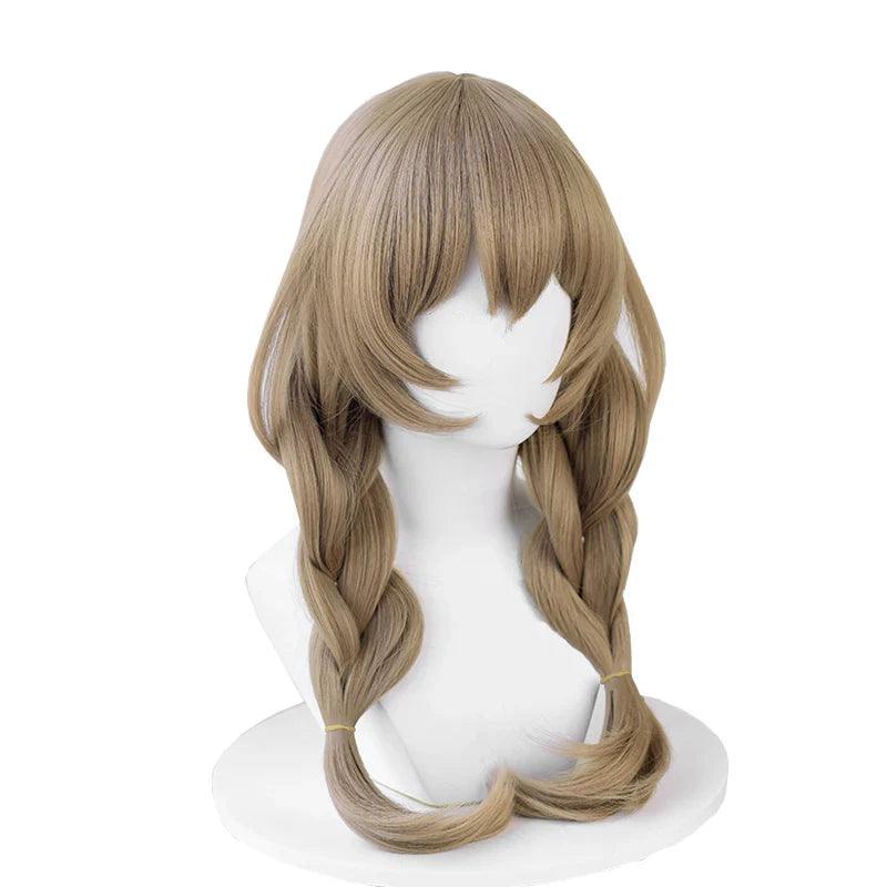 Genshin Impact Lisa Cosplay Wig A Sobriquet Under Shade Lisa Women Cosplay Wigs Heat Resistant Perucas Synthetic Hair