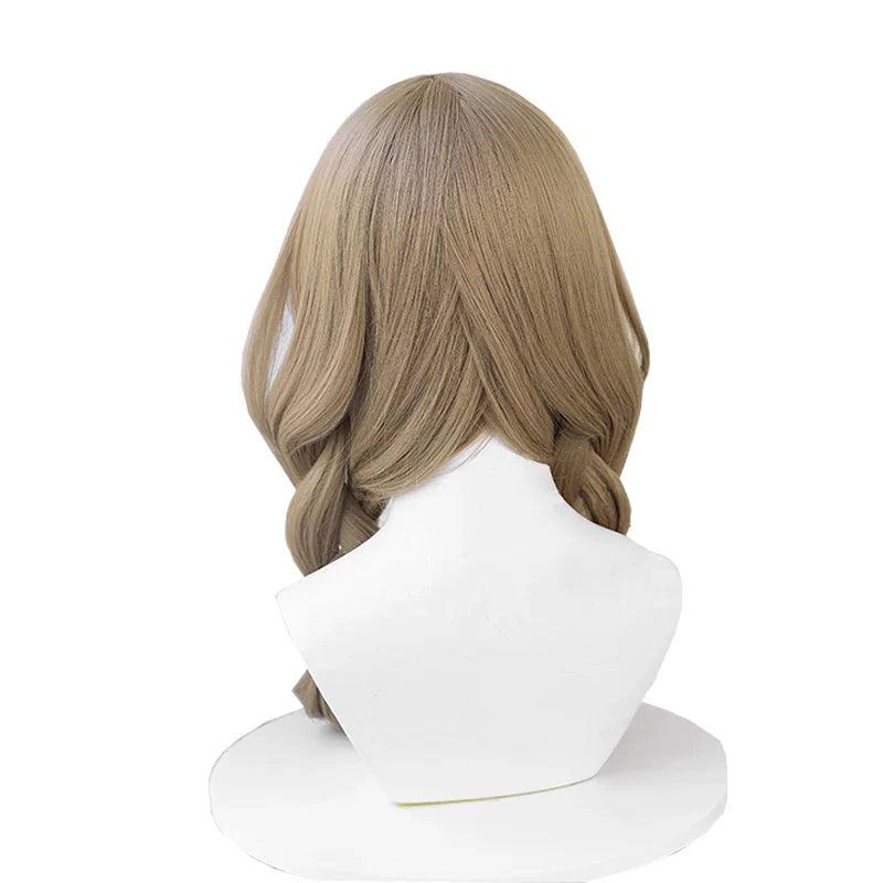 Genshin Impact Lisa Cosplay Wig A Sobriquet Under Shade Lisa Women Cosplay Wigs Heat Resistant Perucas Synthetic Hair