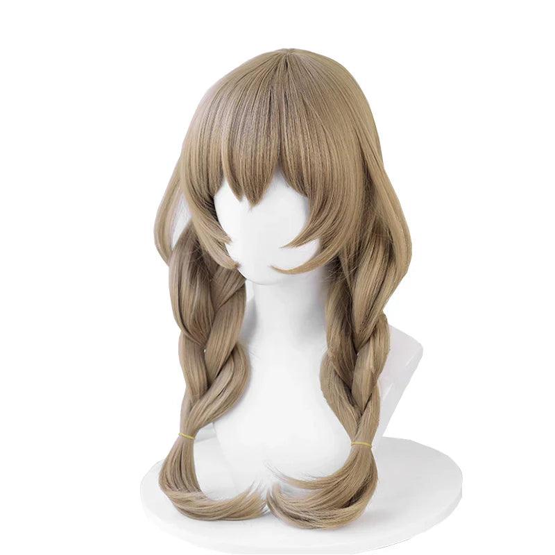 Genshin Impact Lisa Cosplay Wig A Sobriquet Under Shade Lisa Women Cosplay Wigs Heat Resistant Perucas Synthetic Hair