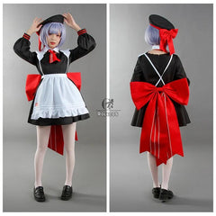 Genshin Impact Noelle Cosplay Costume Game Cosplay Maid Costume for Women Lolita Dress Girl Jk Uniform With Hat Outfit