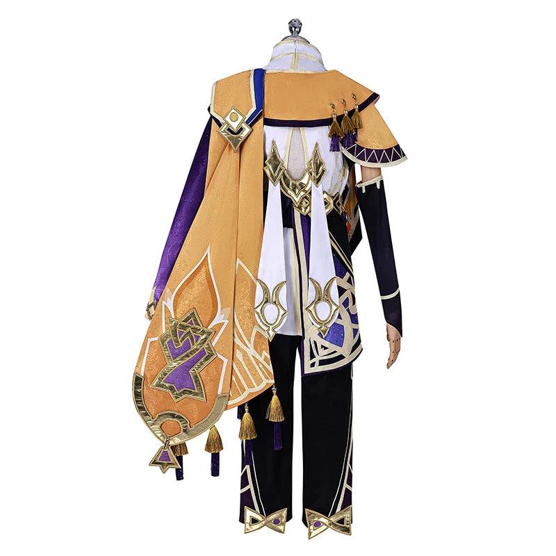 Genshin Impact Sethos Cosplay Costume Sethos Best Bulid Electro Men Halloween Costume Men Party Role Play Uniform