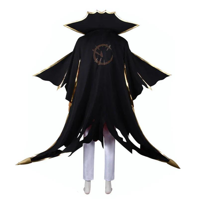 Honkai Star Rail Akash Cosplay Costume The Tuner Akash The Ever-Flame Mansion Member Halloween Party Men Suit