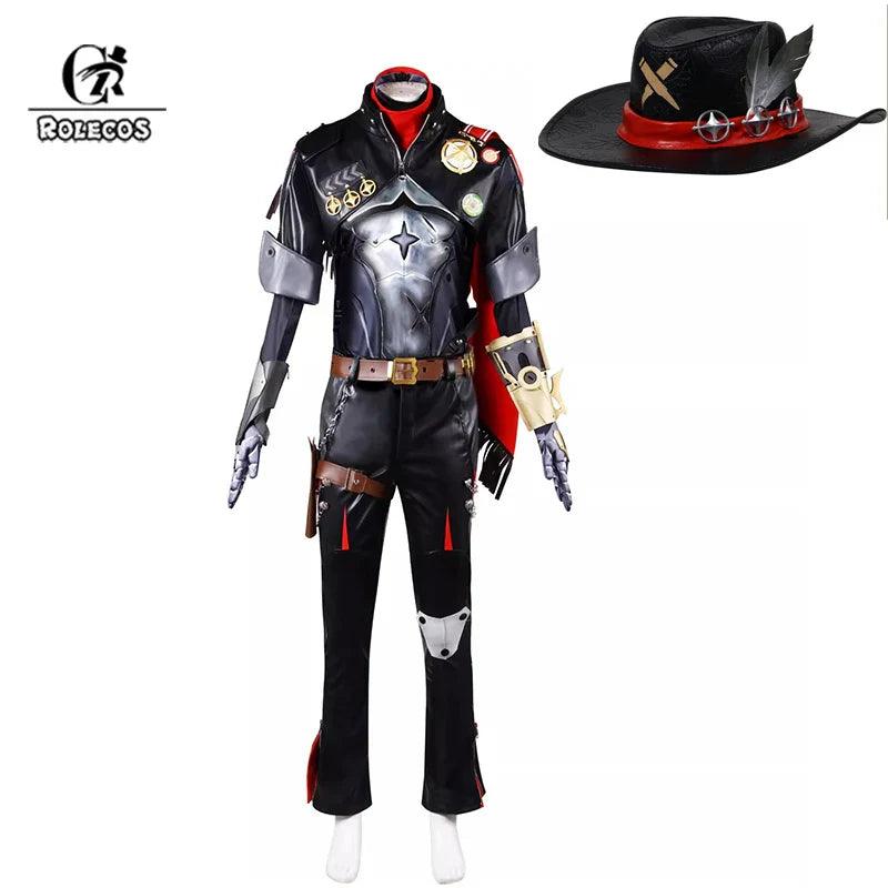 Honkai Star Rail Boothill Cosplay Costume Cyborg Cowboy Boothill Men Uniform Halloween Carnival Role Play Male Outfits