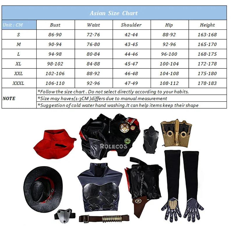 Honkai Star Rail Boothill Cosplay Costume Cyborg Cowboy Boothill Men Uniform Halloween Carnival Role Play Male Outfits