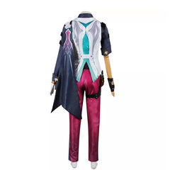 Honkai Star Rail Gallagher Cosplay Costume Security Officer Gallagher Men Halloween Party Outfit with Wine Bottle