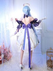 Honkai Star Rail Robin Cosplay Costume Idol Singer Penacony Women Halloween Party Dress With Musical Elements