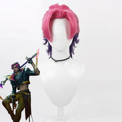 LOL HEARTSTEEL Aphelios Cosplay Wig Ezreal Cosplay Wigs Alune Wigs Prestige Yone Wig Kayn Wig Synthetic Hair