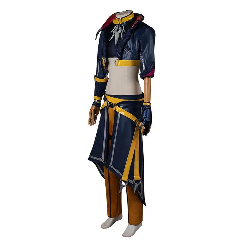 LOL HEARTSTEEL Kayn Cosplay Costume LOL Adult Men Roleplay Outfits Male Kayn Uniform Halloween Full Set with Eye Mask