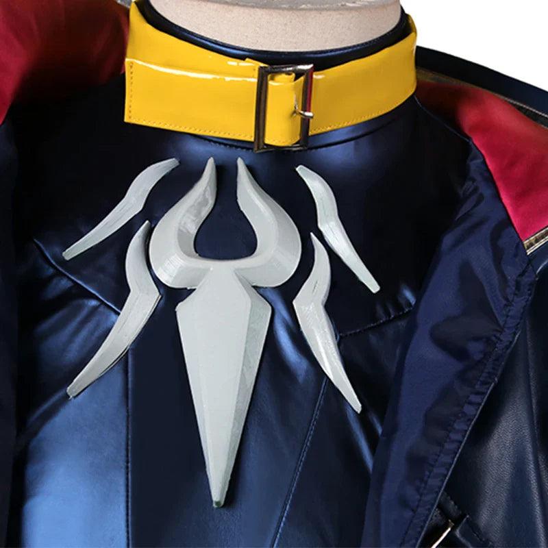 LOL HEARTSTEEL Kayn Cosplay Costume LOL Adult Men Roleplay Outfits Male Kayn Uniform Halloween Full Set with Eye Mask