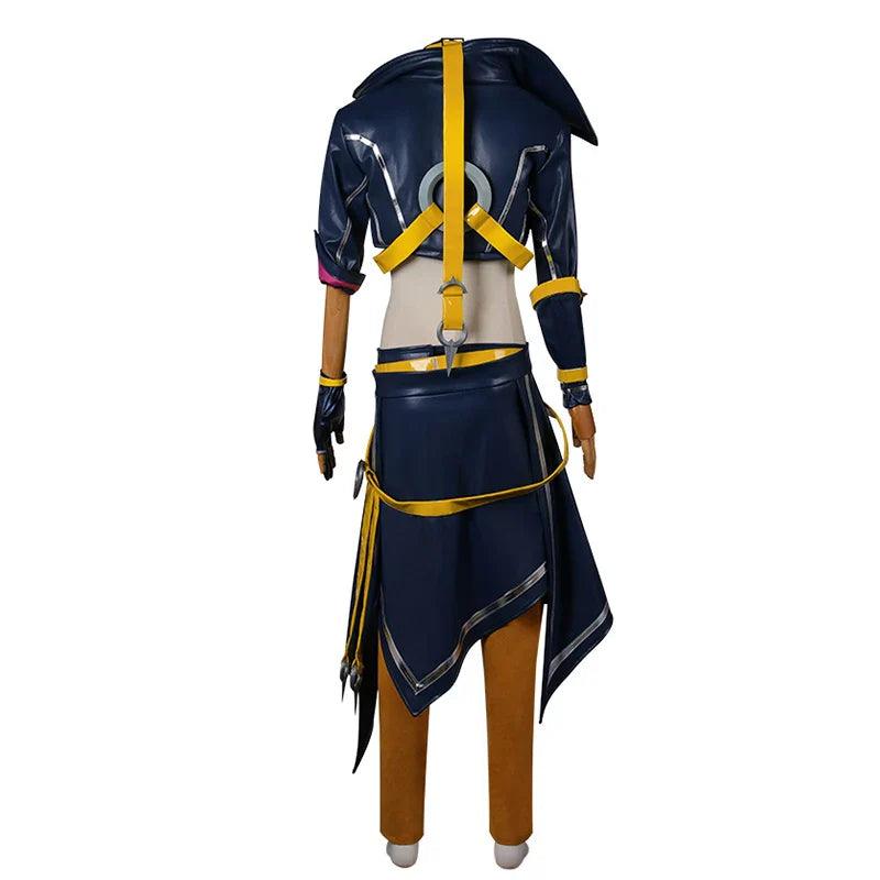 LOL HEARTSTEEL Kayn Cosplay Costume LOL Adult Men Roleplay Outfits Male Kayn Uniform Halloween Full Set with Eye Mask