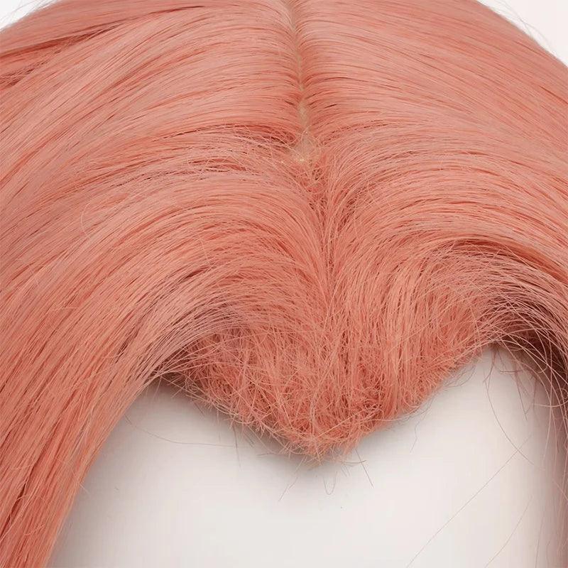 LOL Heartache & Heartthrob Caitlyn Cosplay Wig 85cm Women Valentine's Day Cosplay Wigs Heat Resistant Synthetic Hair