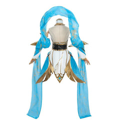 LOL Immortal Journey Irelia Cosplay Costume Game Divine Sword Irelia Halloween Outfit Women Dress with Headwear New Skin