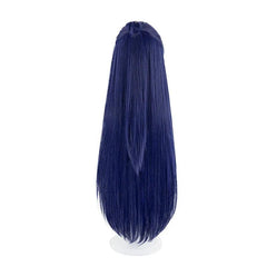 LOL Immortal Journey Irelia Cosplay Wig 100cm Women Long Blue Cosplay Wigs Heat Resistant Synthetic Hair