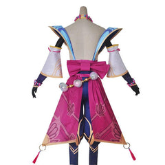 LOL Spirit Blossom Syndra Cosplay Costume Game LOL Syndra Dress Women Kimono Full Set