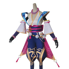 LOL Spirit Blossom Syndra Cosplay Costume Game LOL Syndra Dress Women Kimono Full Set