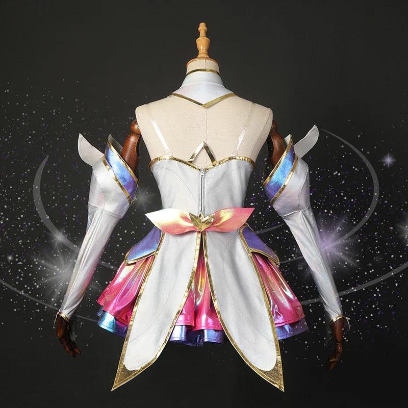 LOL Star Guardian Kaisa Cosplay Costume Game LOL Kaisa Cosplay Outfit Fullsets LOL Character Cos Costume with Headwear