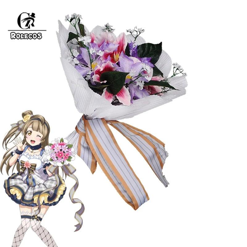 Lovelive Flower Bouquet Cosplay Flowers Yazawa Nico Nozomi Tojo Eli Rin Cosplay love live Bouquet Sonoda Umi Kotori Maki