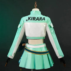 Original Genshin Impact Kirara Race Queen Outfits Game Kirara Racing Suit Halloween Women Cosplay Costume