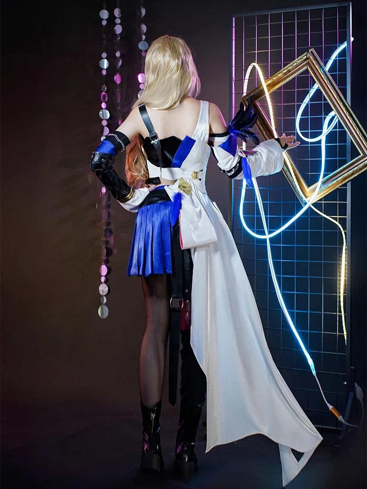 Serval Cosplay Costume Game Honkai Star Rail Serval Landau Women Sexy Uniform Halloween Party Role Play Outfit