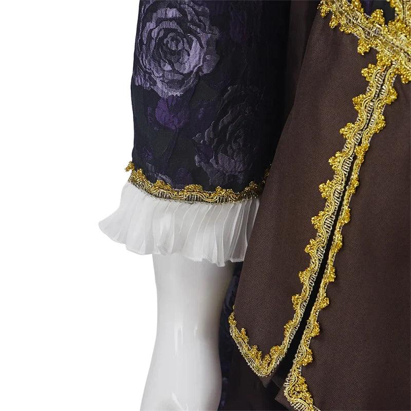 Tudor King & Nobleman Cosplay Costume - Medieval Renaissance Prince Outfit with Cloak | Coscosmos