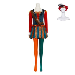 Priscilla Cosplay Costume - Victorian Tudor Nobleman Suit with Hat | Custom-Made Halloween Outfit