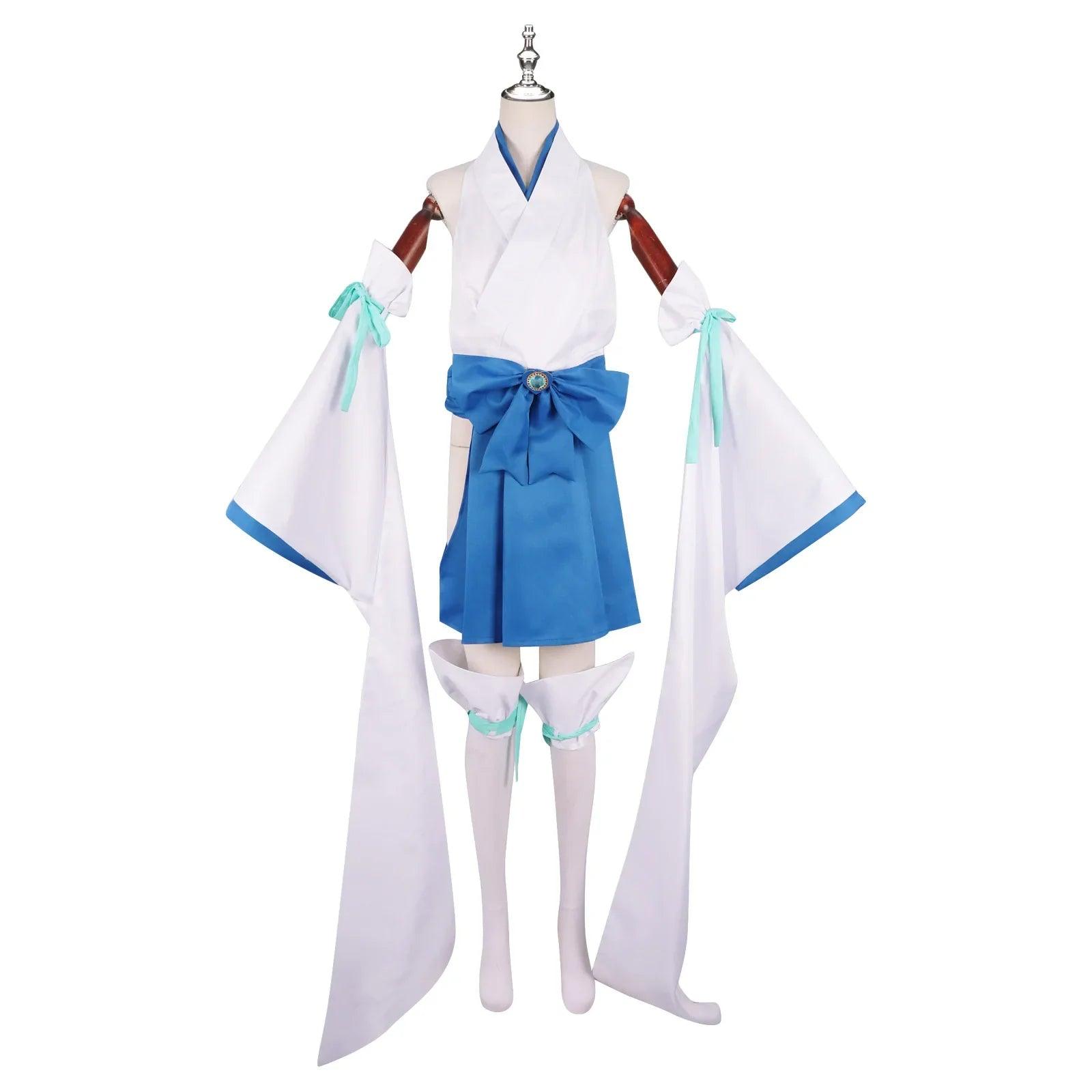 Sayo Minakami Cosplay Magical Girl Costume For Women Sexy Lovely Battle Dress Uniform Suit Halloween Party Comic Con Ball Gown