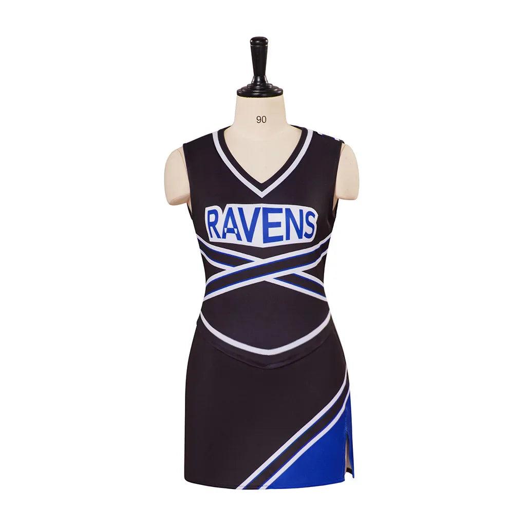 One Tree Hill Cheerleader Uniform Costume for Women - Tank Top and Skirt Set