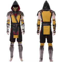 Scorpion Cosplay Game Mortal Kombat 11 Costume For Men