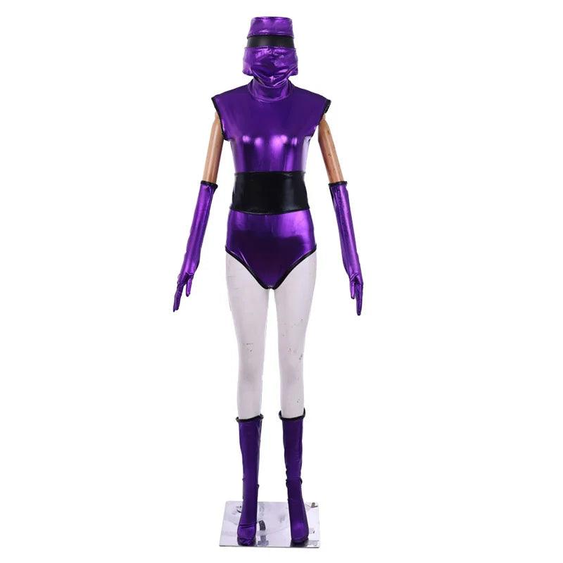 Mileena Cosplay Sexy Costume Purple Combat Suit for Women | Halloween Cosplay Outfits