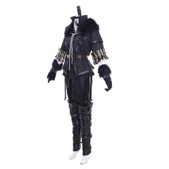 Yennefer Cosplay Hunt Costume For Women Retro Black Uniform Suit Halloween Carnival Party Witch Disguise Outfits