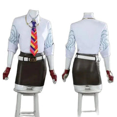 Valorant Chamber Cosplay Costume Women Sexy  Top Skirts Halloween Carnival Suit