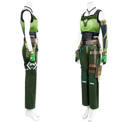 Valorant Skye Cosplay Costume - Women's Battle Suit with Accessories for Halloween & Carnival