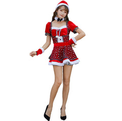 A dropshipping cosplay versatile cute sexy Christmas outfit, women's Christmas outfit - Coscosmos