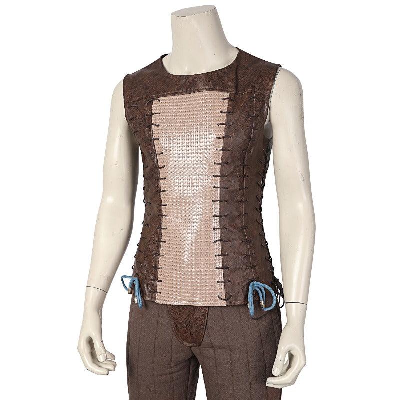 Witcher 3 Geralt of Rivia Cosplay Costume Leather Jacket Wild Hunt Hero Suit for Halloween