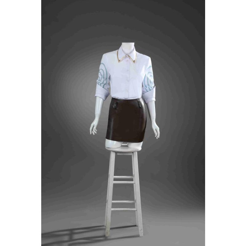 Valorant Cosplay Costume Women’s Uniform Shirt Vest Skirt Set - Halloween Party Suit