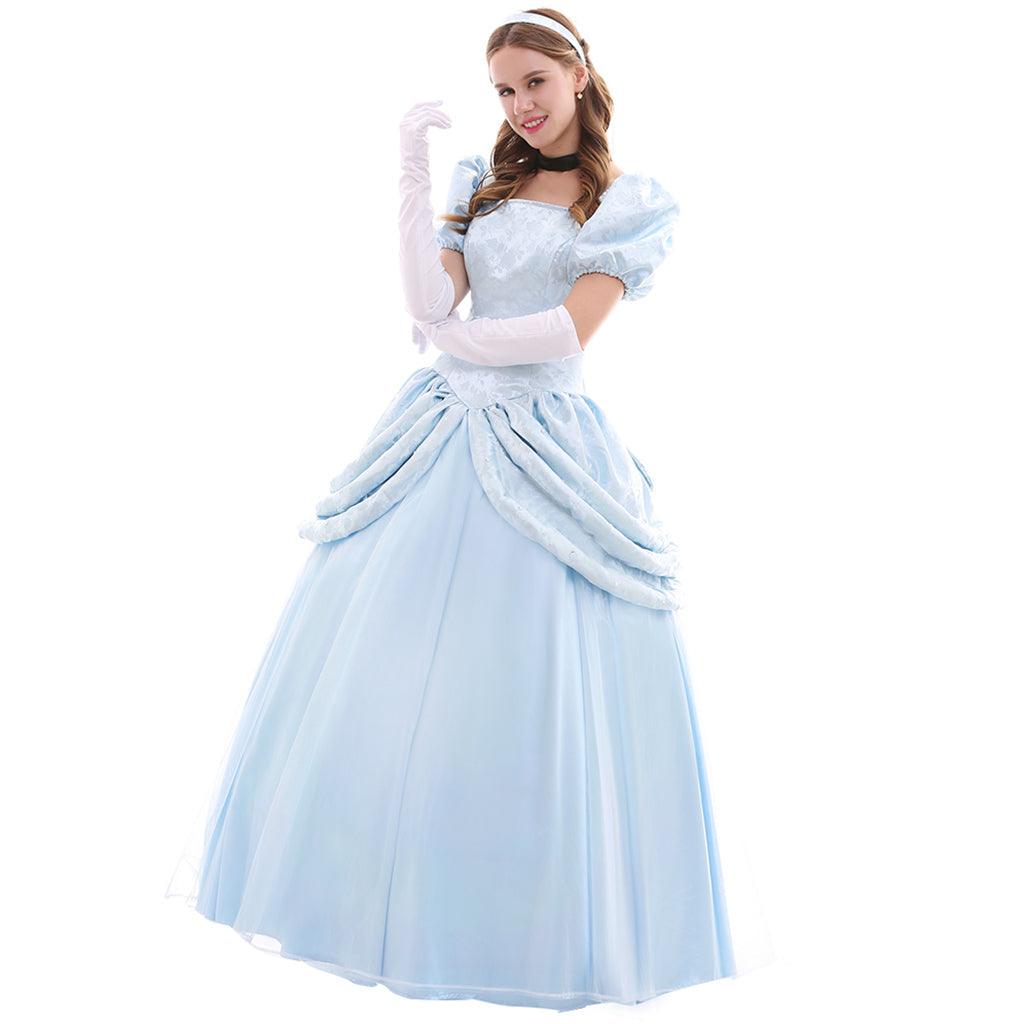 Disney Cinderella Princess, Prince, Stepmother, and Maid Cosplay Costume Series