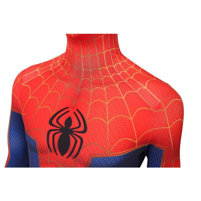 Spider-Verse Spiderman Cosplay Jumpsuit Bodysuit - Halloween Costume for Adults