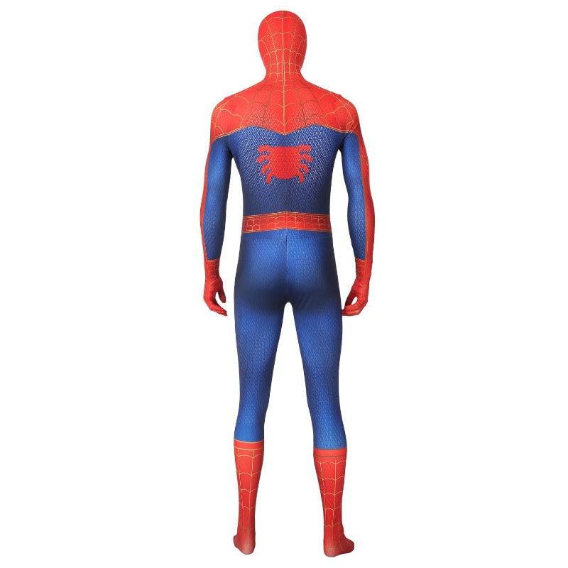 Spider-Verse Spiderman Cosplay Jumpsuit Bodysuit - Halloween Costume for Adults