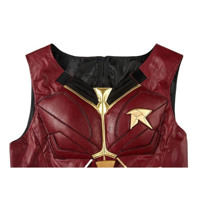 Red Robin Tim Drake Cosplay Costume – Damian Wayne Cape Uniform for Halloween