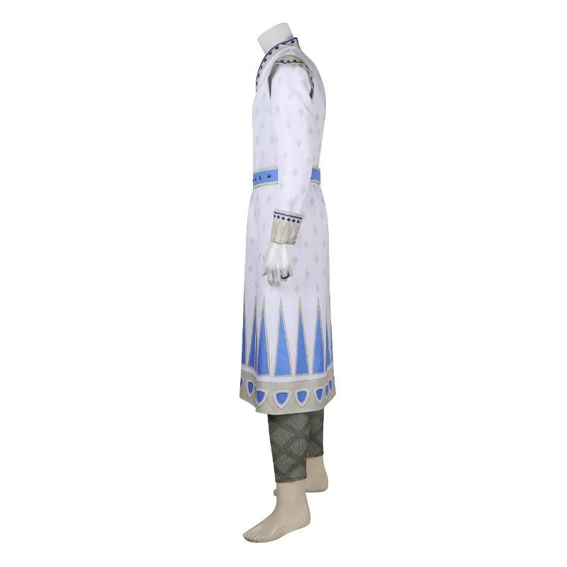 King Magnifico Costume for Men - Rosas Cosplay Cloak, Robe & Belt for Halloween Party