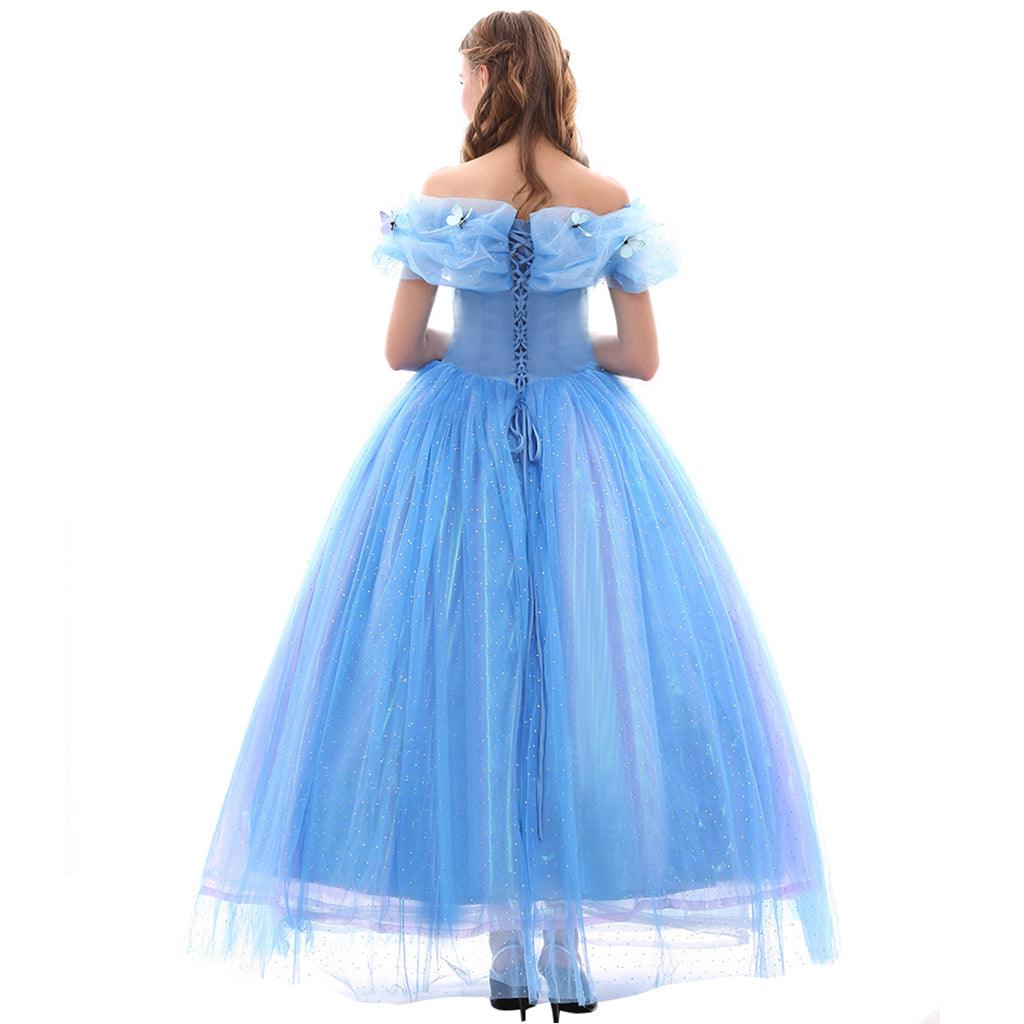 Disney Cinderella Princess, Prince, Stepmother, and Maid Cosplay Costume Series