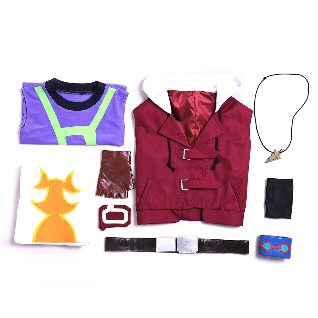 Yu-Gi-Oh! Yuma Tsukumo Cosplay Costume | Anime Game Cosplay Outfit for Events