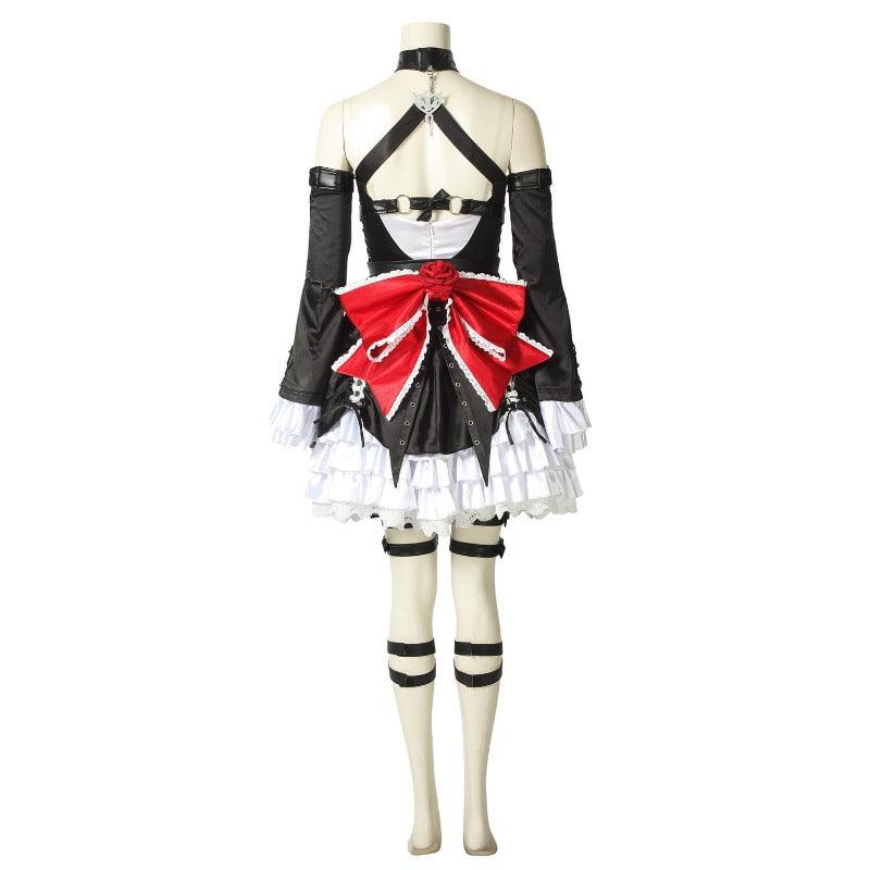 Game Dead Alive 6 Marie Rose Cosplay Costume Fancy Dress Halloween Outfit with Shoes