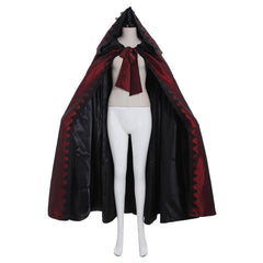 Victorian Red Cloak Halloween Cosplay Costume