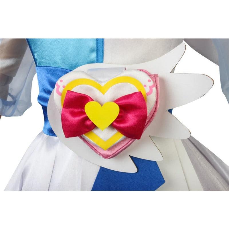 Hugtto! Pretty Cure Cure Ange Yakushiji Saaya Cosplay Costume for Adults