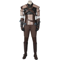 Witcher 3 Geralt of Rivia Cosplay Costume Leather Jacket Wild Hunt Hero Suit for Halloween